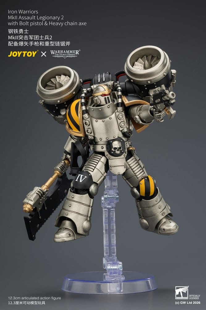 Warhammer The Horus Heresy Figura Iron Warriors MkII Assault Legionary 2 12 cm