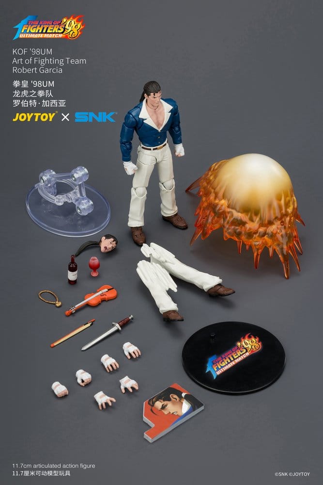The King of Fighters '98 Ultimate Match Figura Robert Garcia (Art of Fighting Team) 12 cm