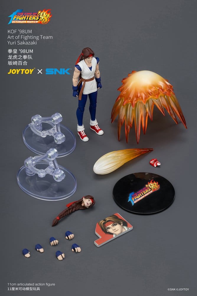 The King of Fighters '98 Ultimate Match Figura Yuri Sakazaki (Art of Fighting Team) 12 cm