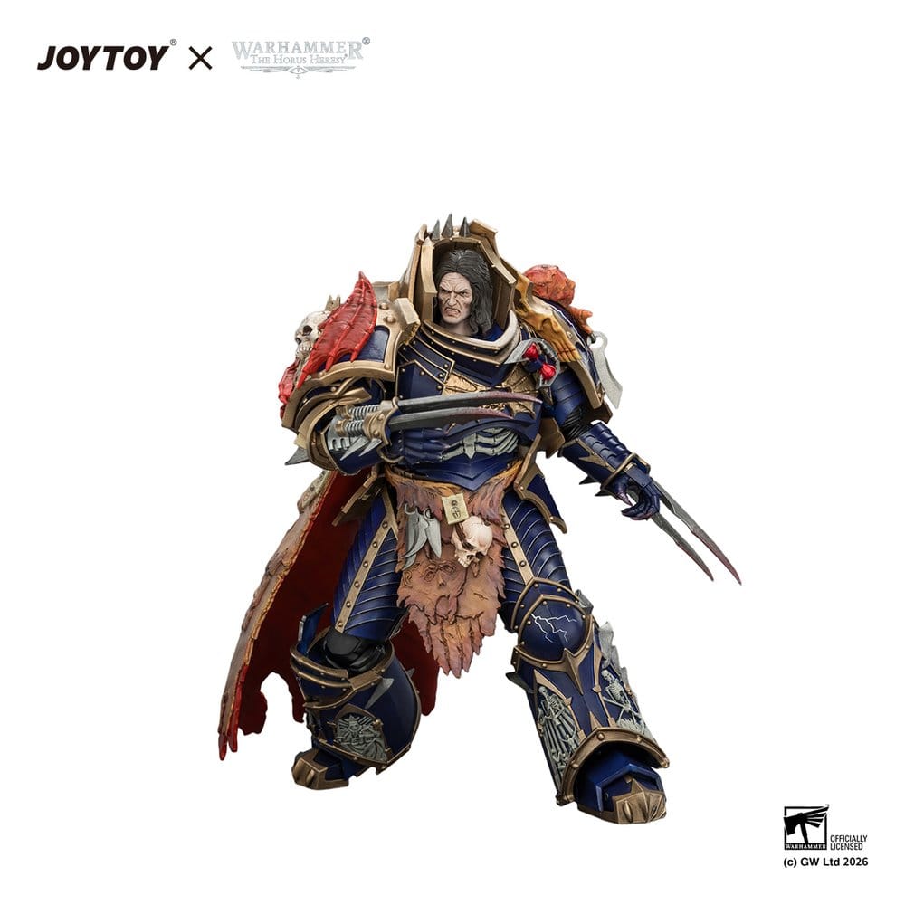 Warhammer The Horus Heresy Figura Night Lords Konrad Curze Primarch of the Night Lords Legion 19 cm