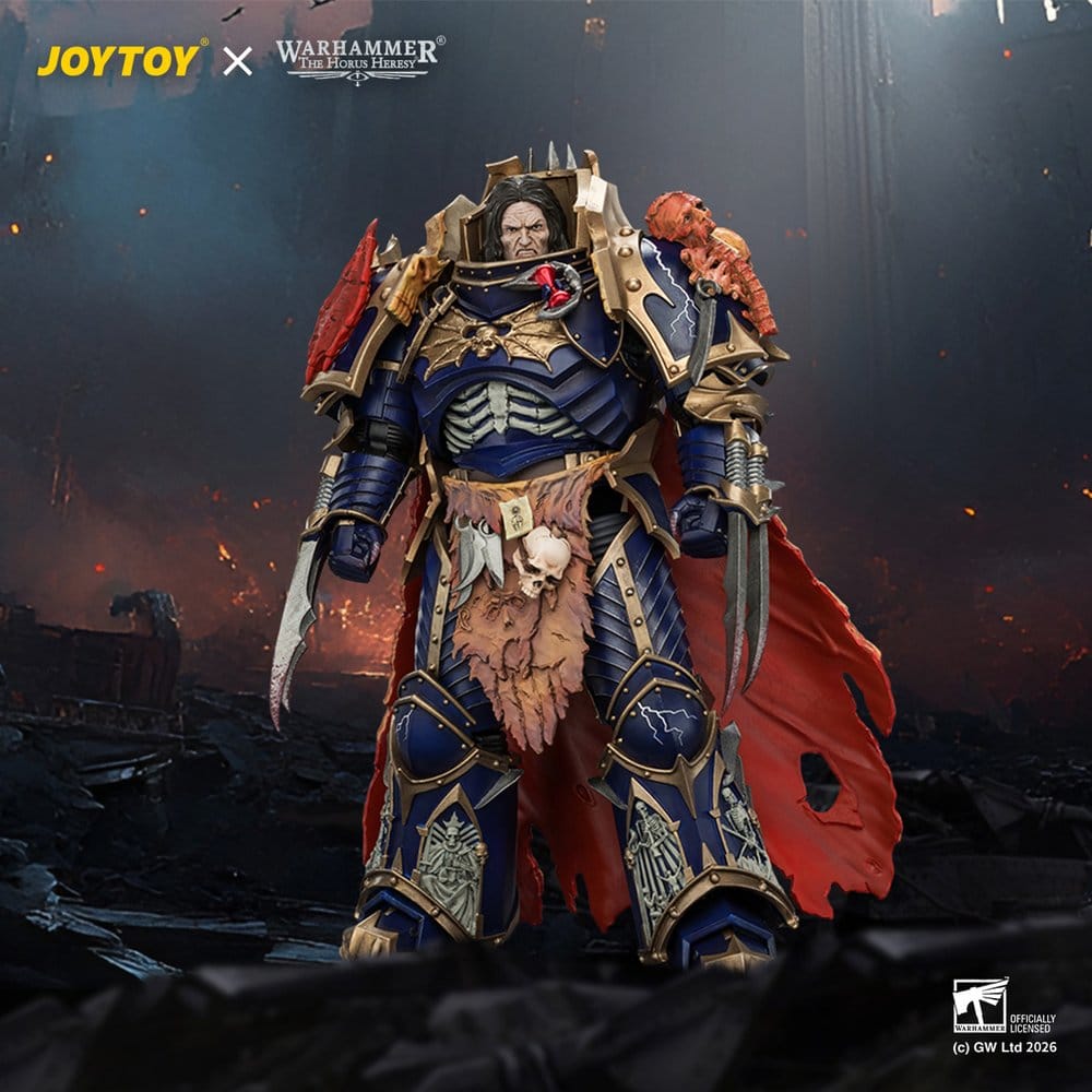 Warhammer The Horus Heresy Figura Night Lords Konrad Curze Primarch of the Night Lords Legion 19 cm