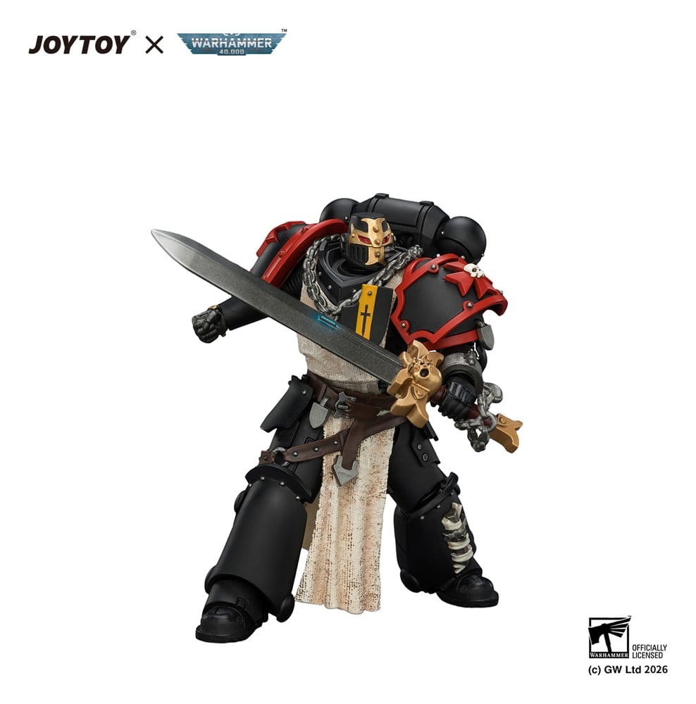 Warhammer Figura Black Templars Crusader Ancient 12 cm