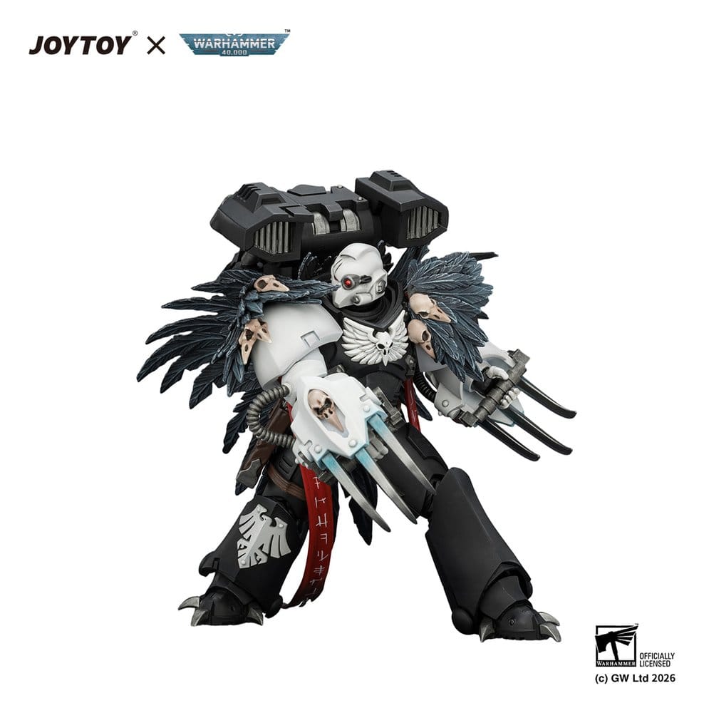 Warhammer Figura Raven Guard Chapter Master Aethon Shaan 13 cm