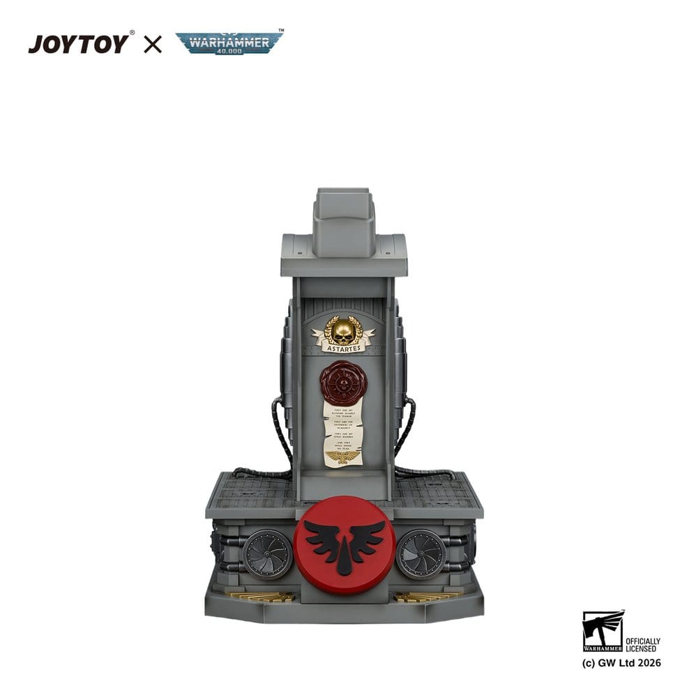Warhammer Réplica Casco Blood Angels MkX & Soporte de Exhibición 44 cm