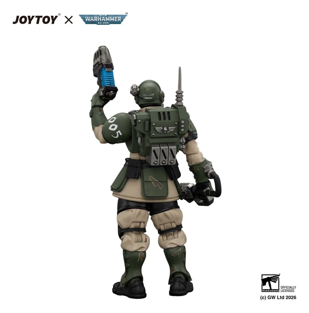 Warhammer Figura Astra Militarum Kasrkin 1 with Chainsword and Plasma Pistol