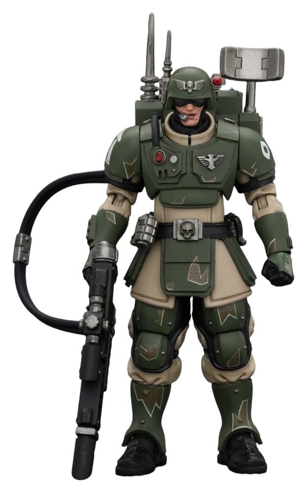 Warhammer Figura Astra Militarum Kasrkin 3 with Hot-shot Lasgun and Vox-caster