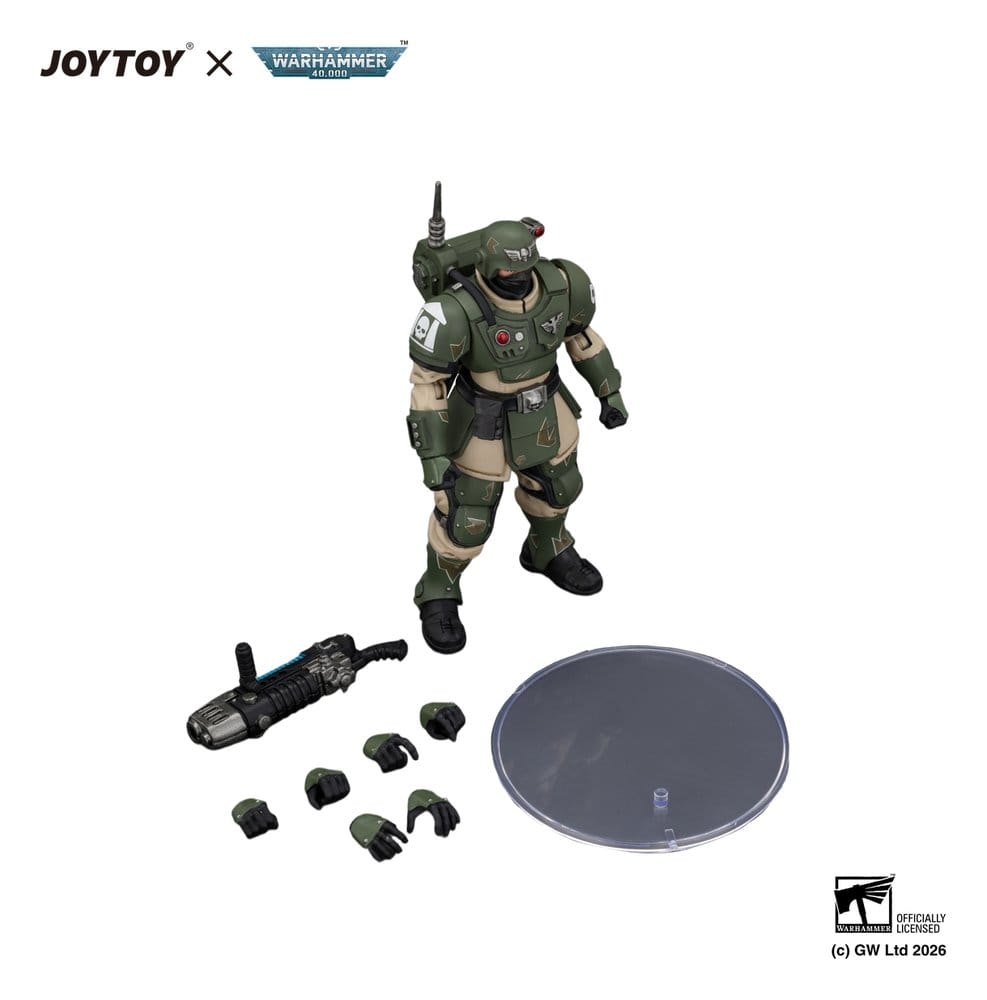 Warhammer Figura Astra Militarum Kasrkin 4 with Plasma Gun