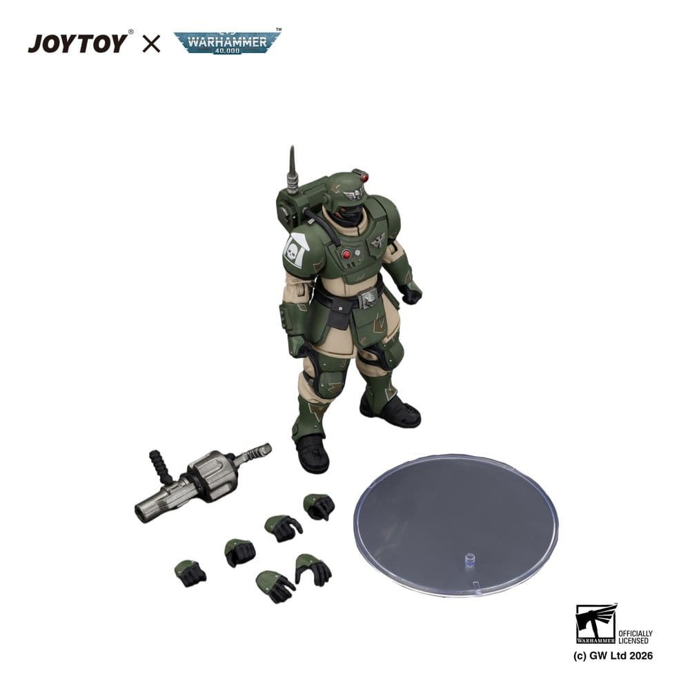Warhammer Figura Astra Militarum Kasrkin 5 with Grenade Launcher