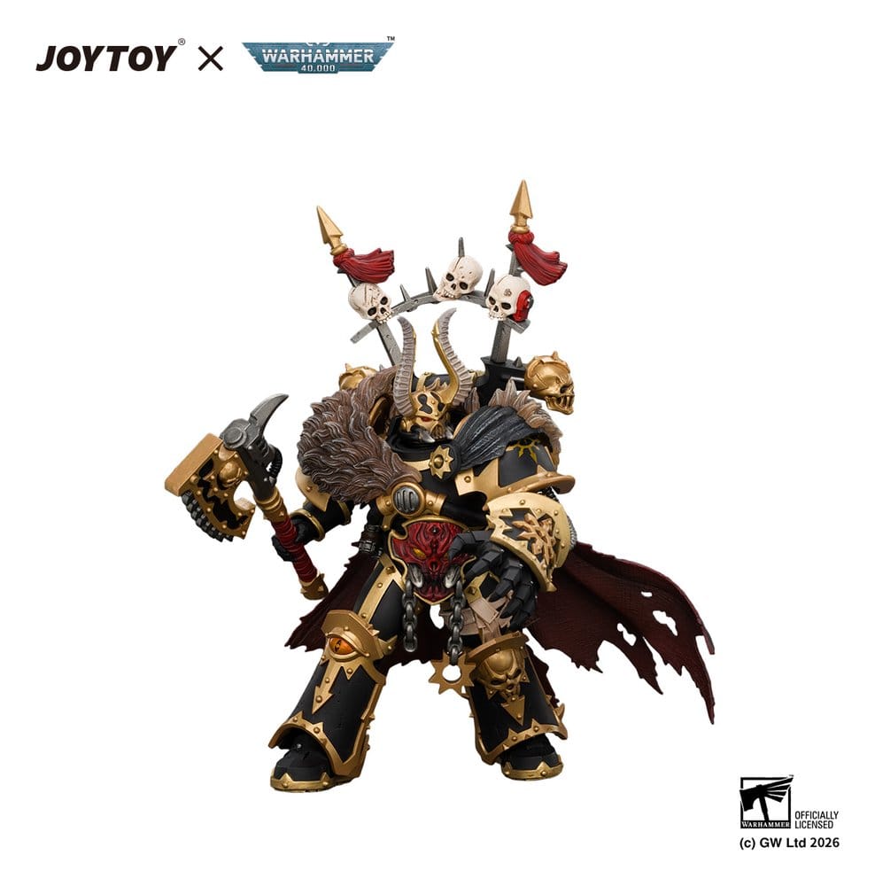 Warhammer Figura Black Legion Chaos Lord (13 cm)