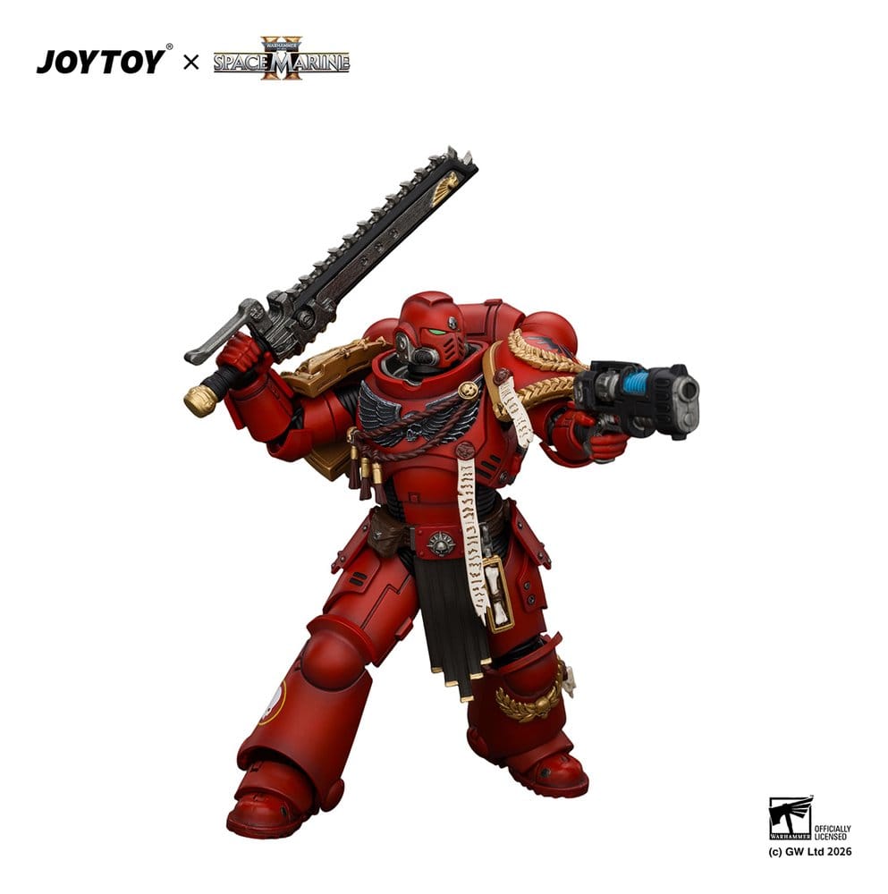 Space Marine Game Edition Figura Blood Angels Veteran 12 cm