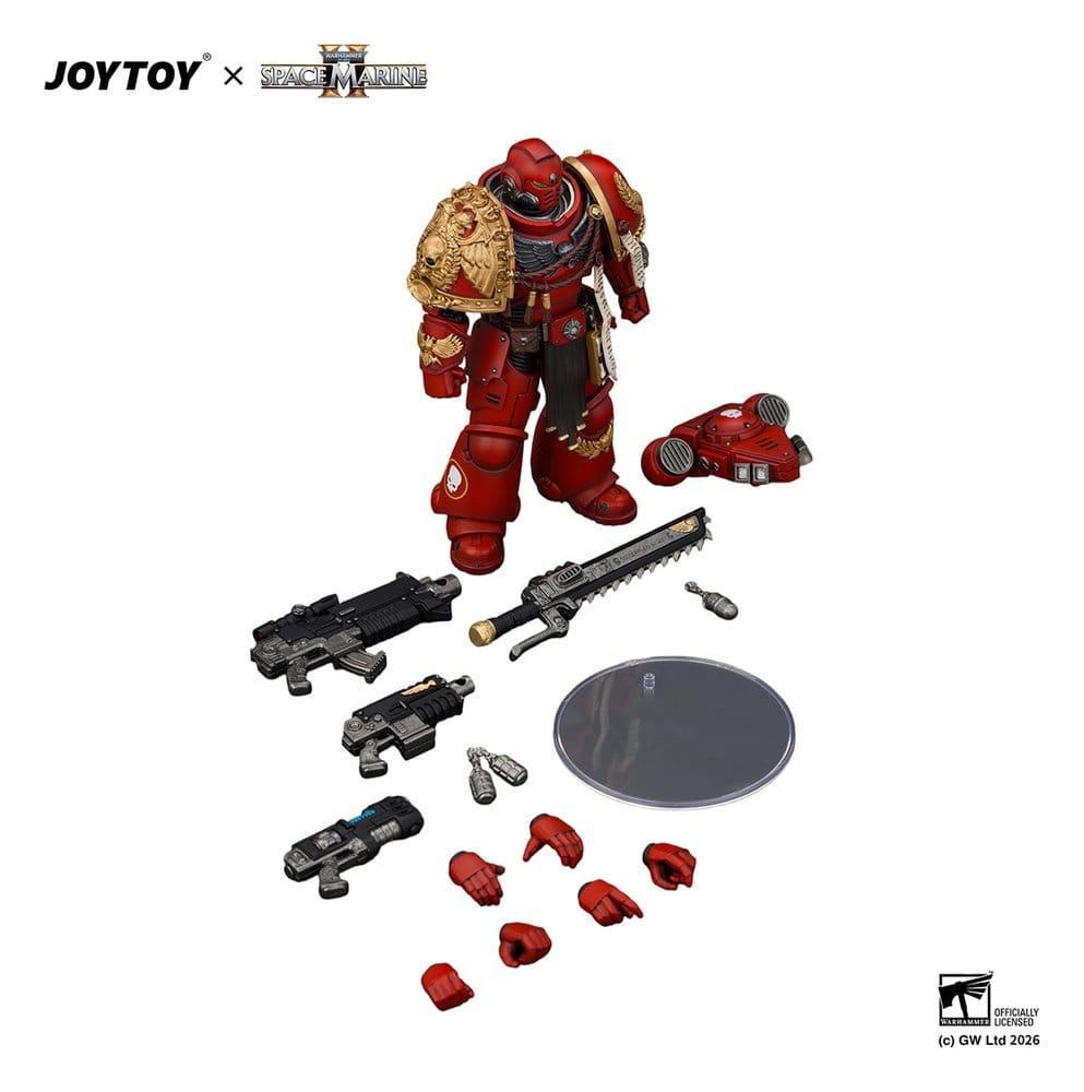 Space Marine Game Edition Figura Blood Angels Veteran 12 cm