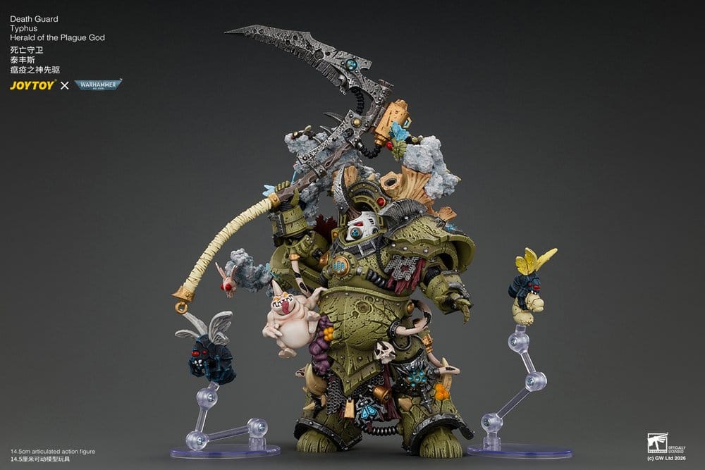 Warhammer Figura Death Guard Typhus Herald of the Plague God 15 cm