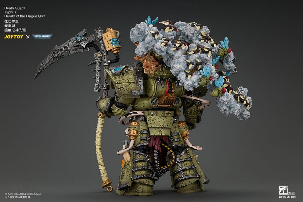 Warhammer Figura Death Guard Typhus Herald of the Plague God 15 cm