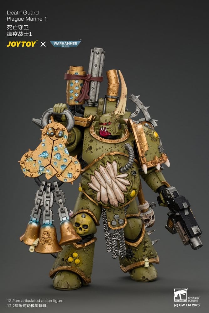 Warhammer Figura Death Guard Plague Marine 1 12 cm