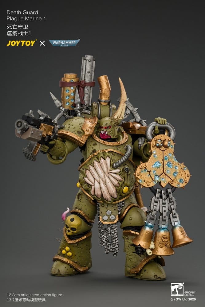 Warhammer Figura Death Guard Plague Marine 1 12 cm