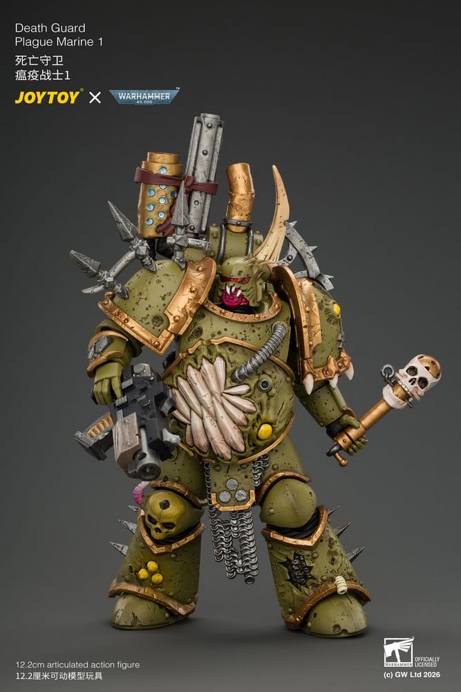 Warhammer Figura Death Guard Plague Marine 1 12 cm