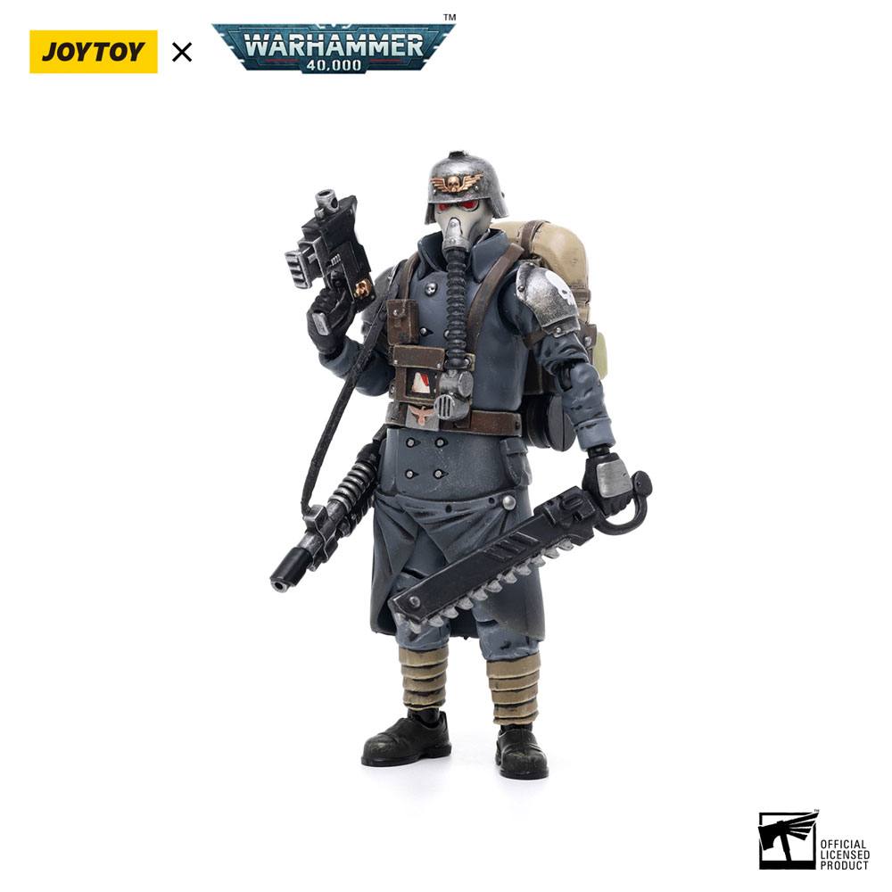 Warhammer 40k Figura 1/18 Death Korps of Krieg Veteran Squad Sergeant 10 cm
