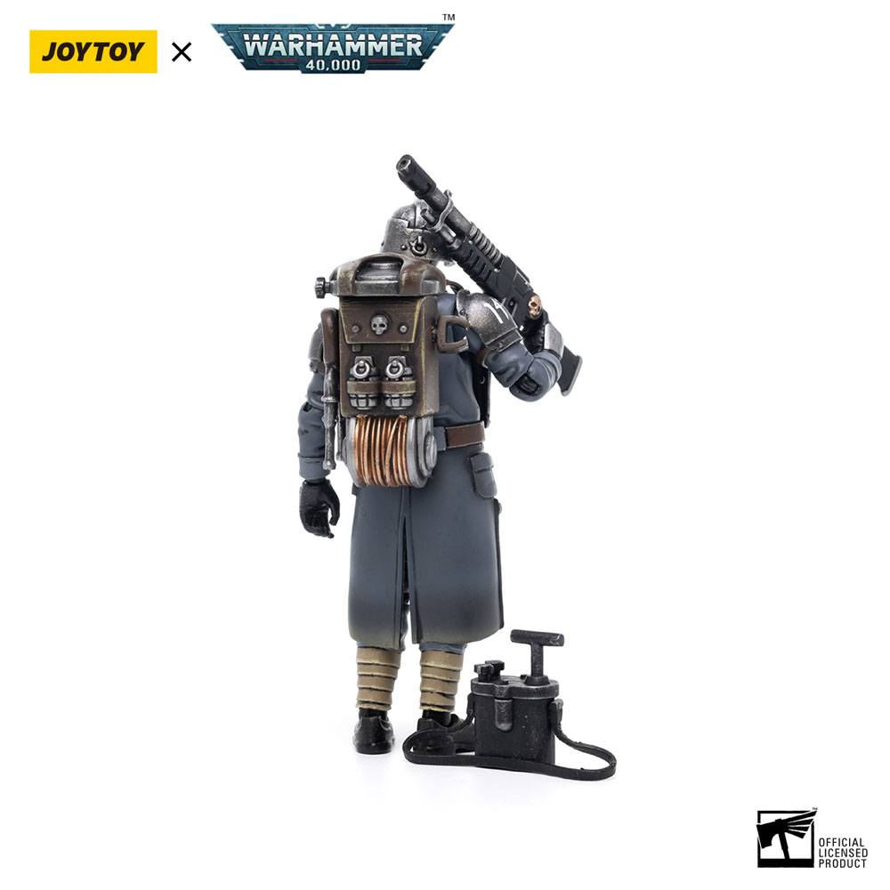 Warhammer 40k Figura 1/18 Death Korps of Krieg Veteran Squad Guardsman Demolitions Specialist 10 cm