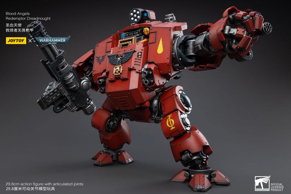 Warhammer 40k Figura 1/18 Blood Angels Redemptor Dreadnought 30 cm