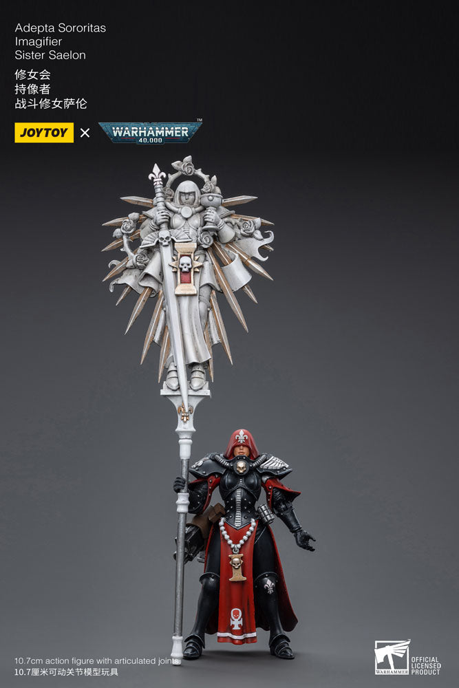 Warhammer 40k Figura 1/18 Adepta Sororitas Battle Sister Sister Saelon 10 cm