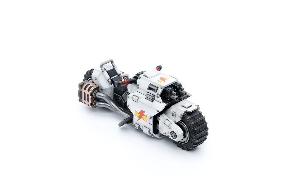 Warhammer 40k Vehículo 1/18 White Scars Raider-pattern Combat Bike 22 cm
