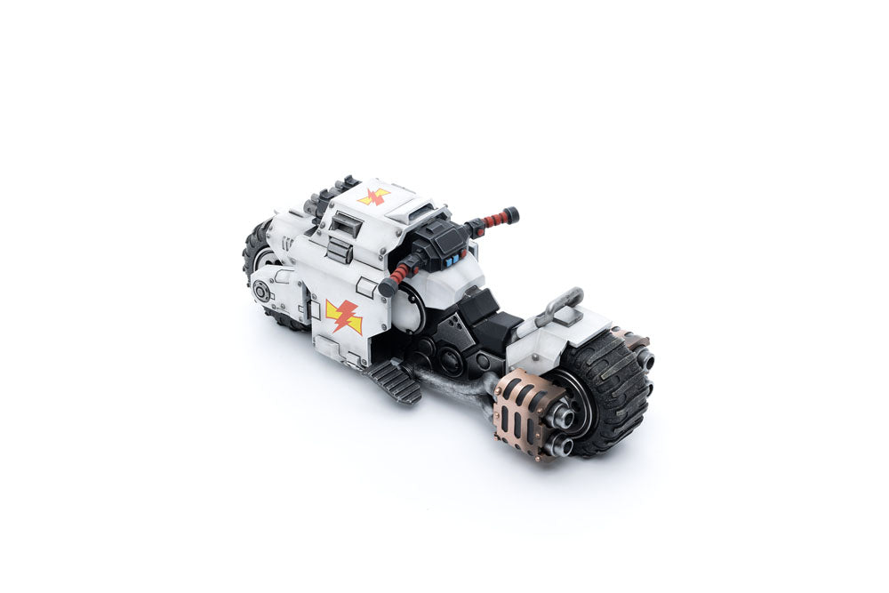 Warhammer 40k Vehículo 1/18 White Scars Raider-pattern Combat Bike 22 cm