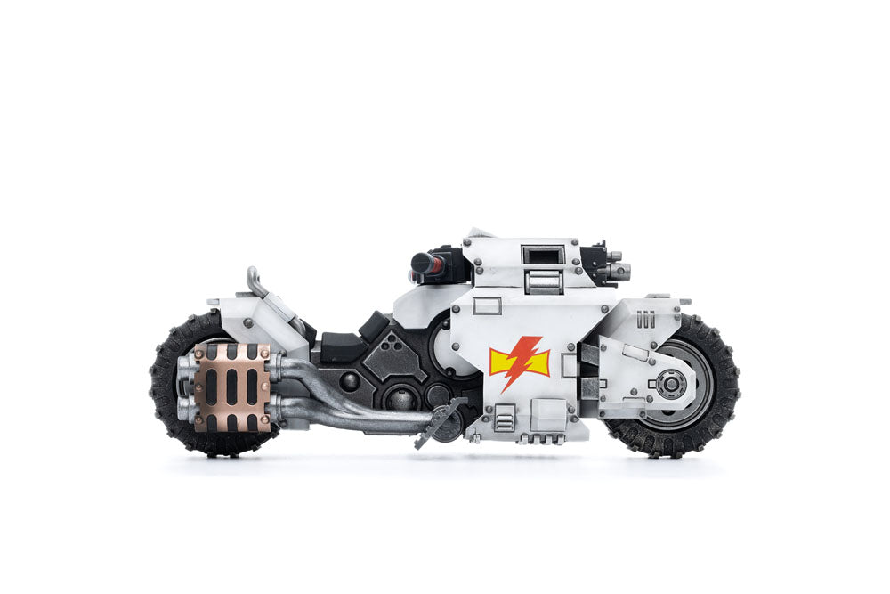 Warhammer 40k Vehículo 1/18 White Scars Raider-pattern Combat Bike 22 cm