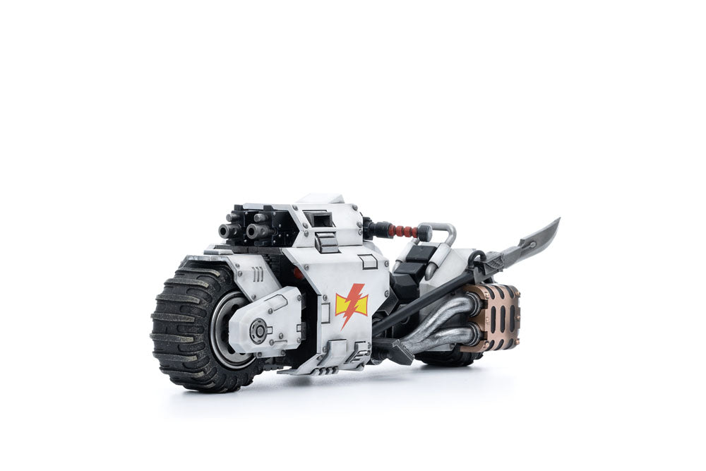 Warhammer 40k Vehículo 1/18 White Scars Raider-pattern Combat Bike 22 cm