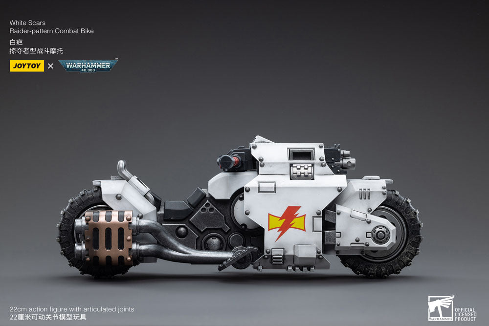 Warhammer 40k Vehículo 1/18 White Scars Raider-pattern Combat Bike 22 cm