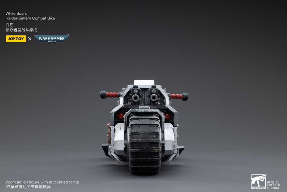 Warhammer 40k Vehículo 1/18 White Scars Raider-pattern Combat Bike 22 cm