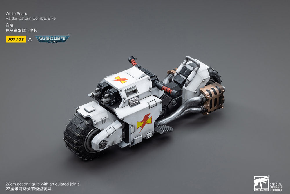 Warhammer 40k Vehículo 1/18 White Scars Raider-pattern Combat Bike 22 cm
