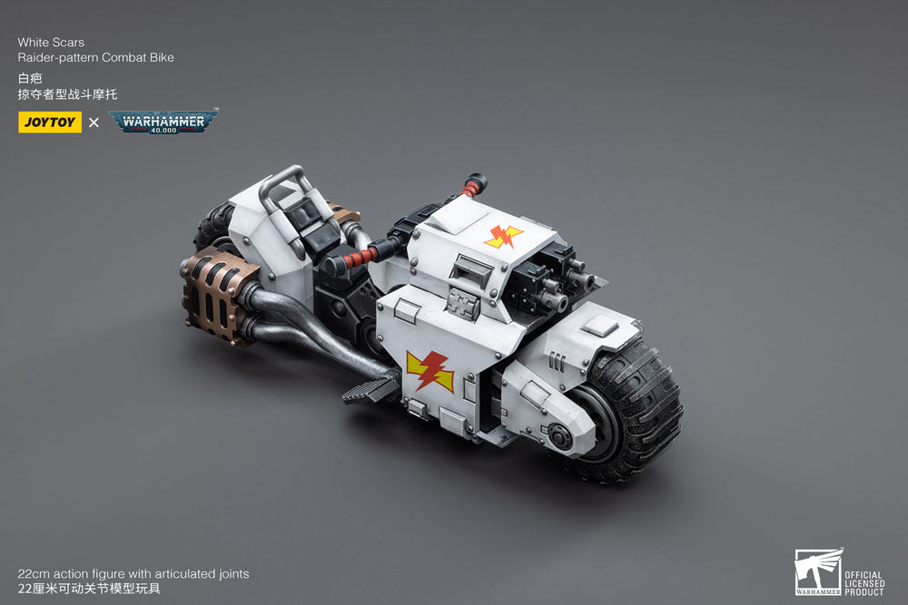 Warhammer 40k Vehículo 1/18 White Scars Raider-pattern Combat Bike 22 cm