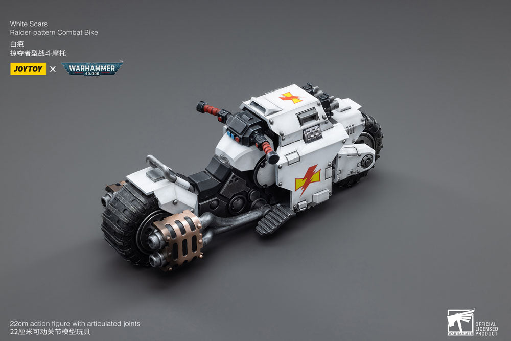 Warhammer 40k Vehículo 1/18 White Scars Raider-pattern Combat Bike 22 cm