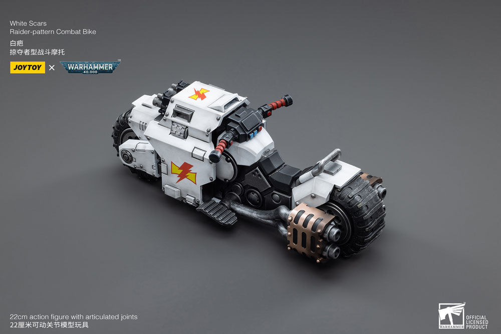 Warhammer 40k Vehículo 1/18 White Scars Raider-pattern Combat Bike 22 cm