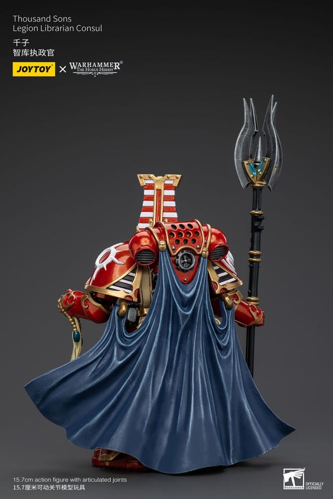 Warhammer The Horus Heresy Figura 1/18 Thousand Sons Legion Librarian Consut 16 cm