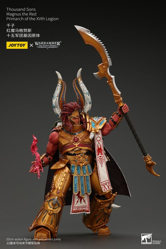Warhammer The Horus Heresy Figura 1/18 Thousand sons Magnus the Red Primarch of the XVth Legion 12 cm