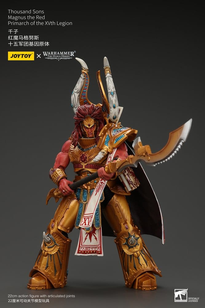 Warhammer The Horus Heresy Figura 1/18 Thousand sons Magnus the Red Primarch of the XVth Legion 12 cm