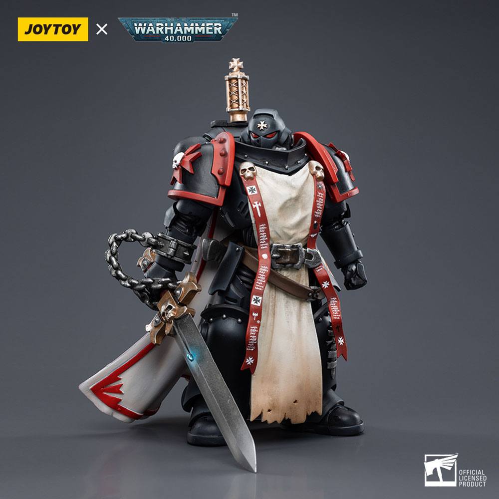 Warhammer 40k Figura 1/18 Black Templars Primaris Sword Brethren Eberwulf 12 cm