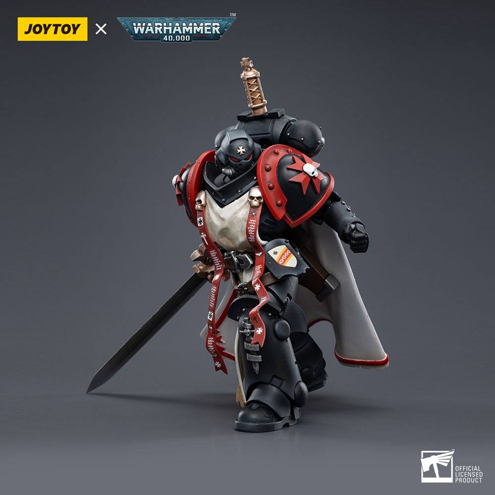 Warhammer 40k Figura 1/18 Black Templars Primaris Sword Brethren Eberwulf 12 cm