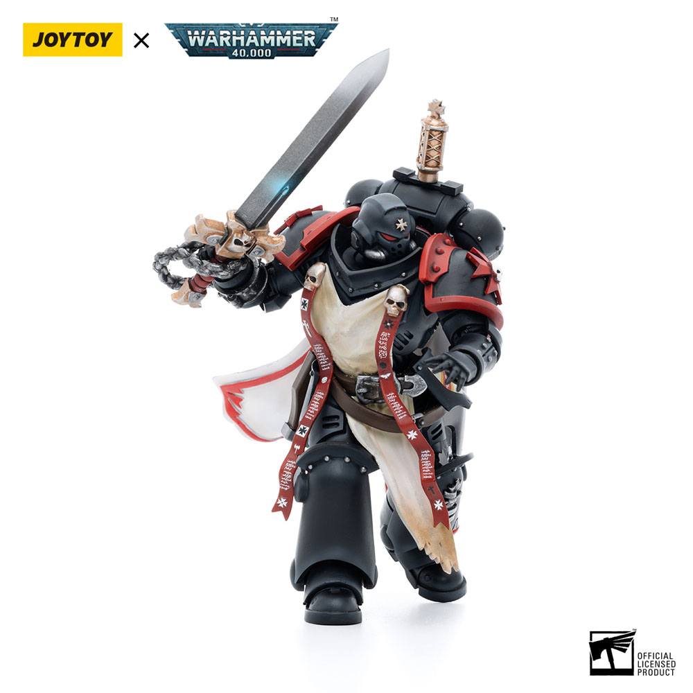 Warhammer 40k Figura 1/18 Black Templars Primaris Sword Brethren Eberwulf 12 cm