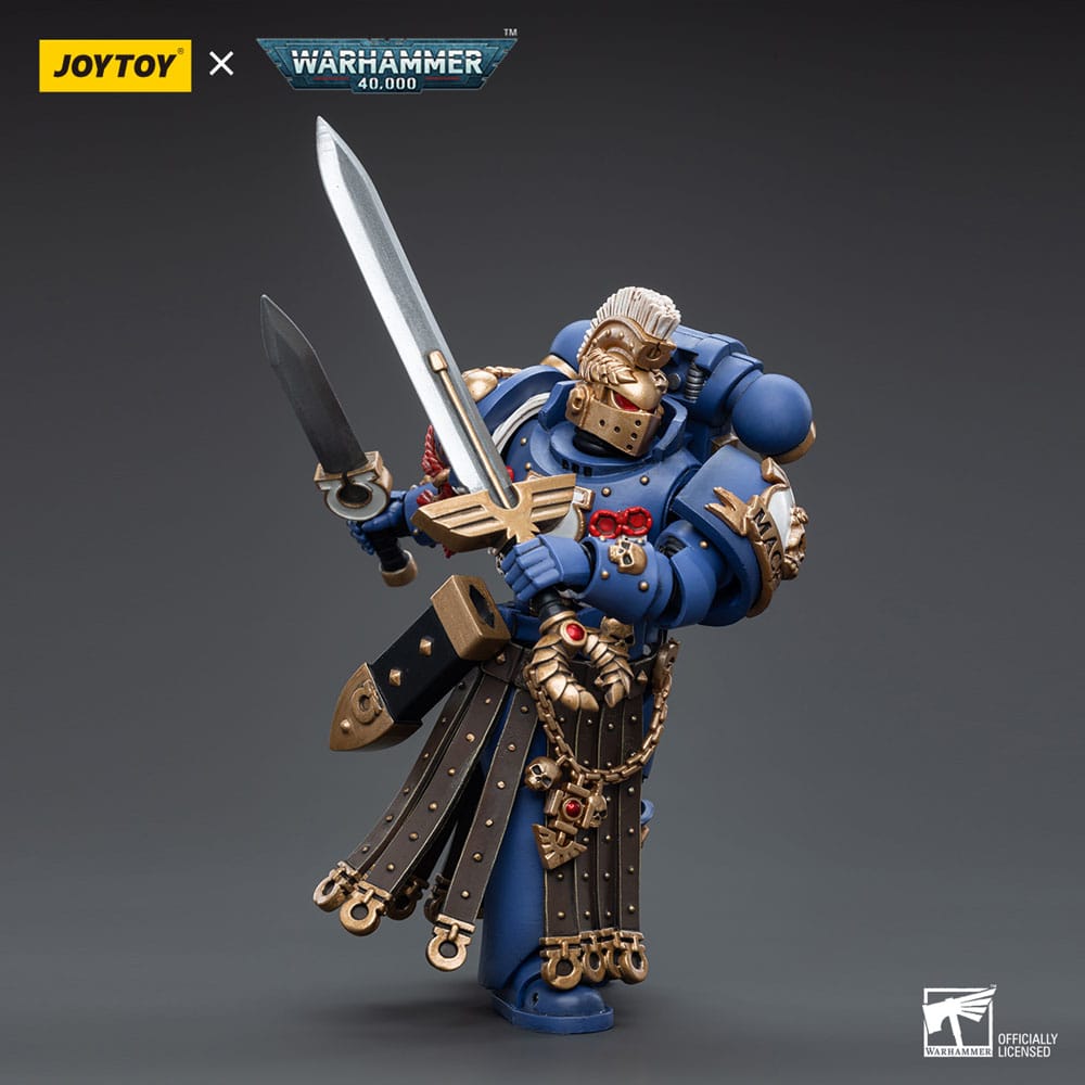 Warhammer 40k Figura 1/18 Ultramarines Honour Guard Chapter Champion 12 cm