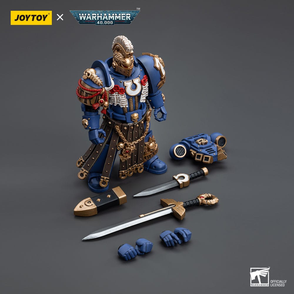 Warhammer 40k Figura 1/18 Ultramarines Honour Guard Chapter Champion 12 cm