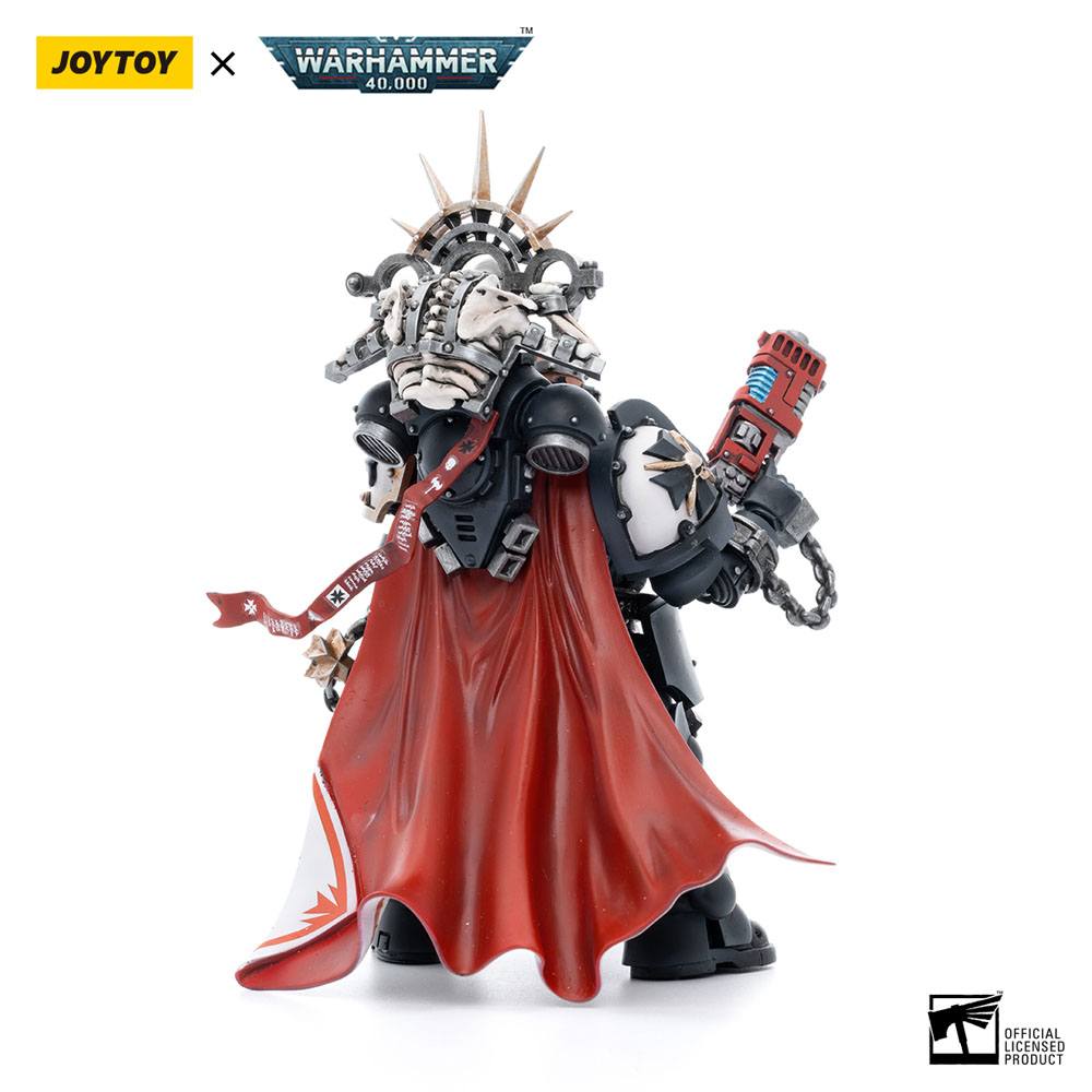 Warhammer 40k Figura 1/18 Black Templars Marshal Baldeckrath 12 cm