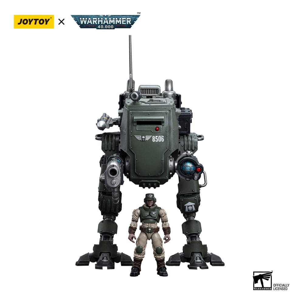 Warhammer 40k Figura 1/18 Astra Militarum Cadian Armoured Sentinel 12 cm Frikytopia