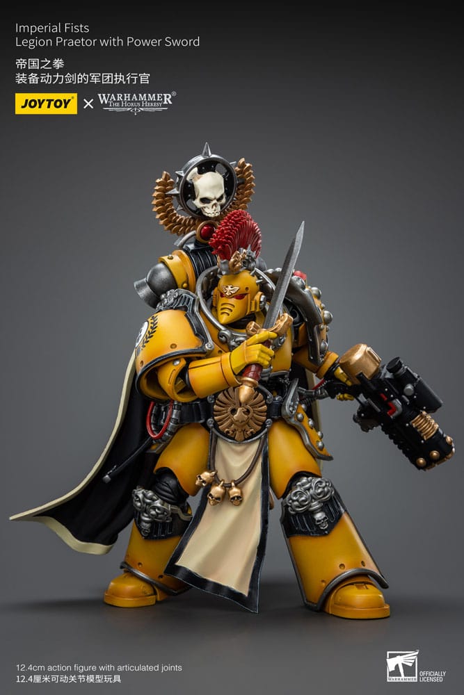 Warhammer The Horus Heresy Figura 1/18 Imperial Fists Legion Praetor with Power Sword 12 cm