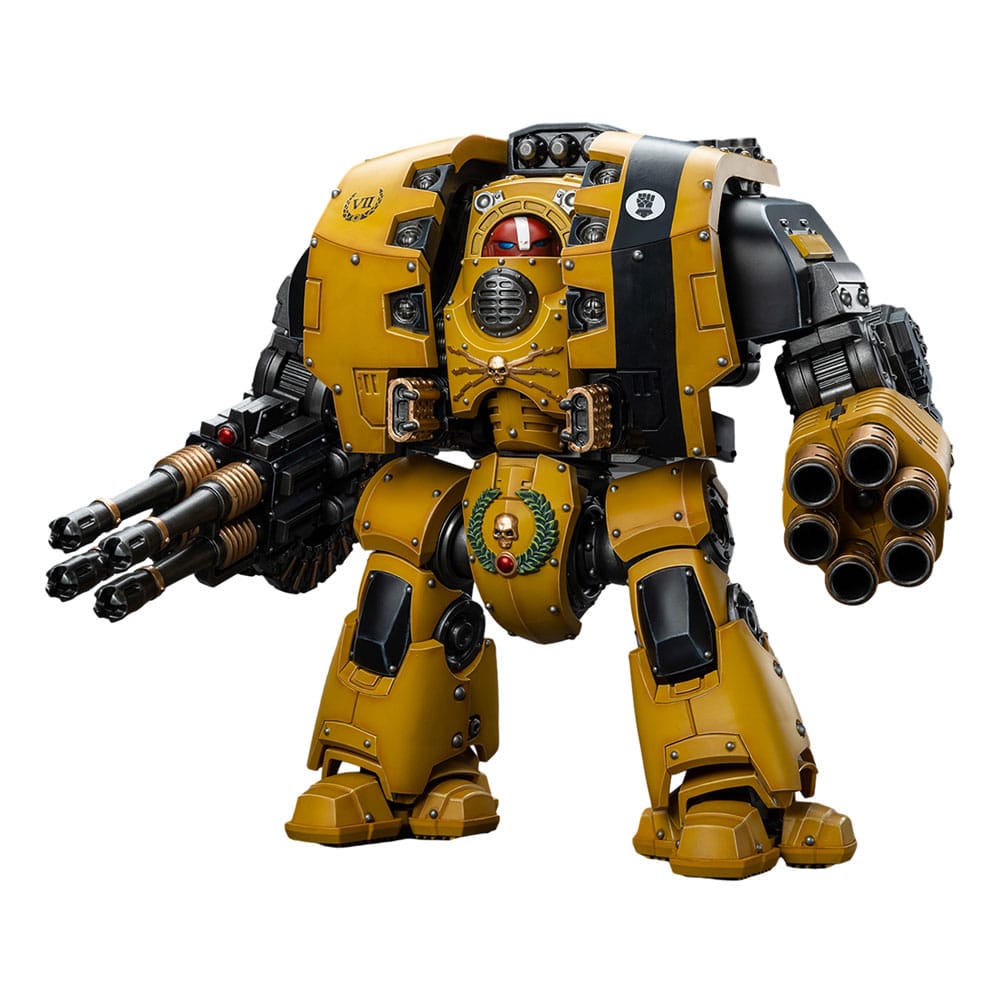 Warhammer The Horus Heresy Figura 1/18 Imperial Fists Leviathan Dreadnought with Cyclonic Melta Lance and Storm Cannon 12 cm Frikytopia