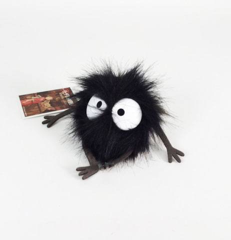 Studio Ghibli Colgante Peluche Noiraude 7 cm Frikytopia