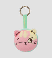 Meowcaron Colgante de bolso de peluche Wink 7 cm