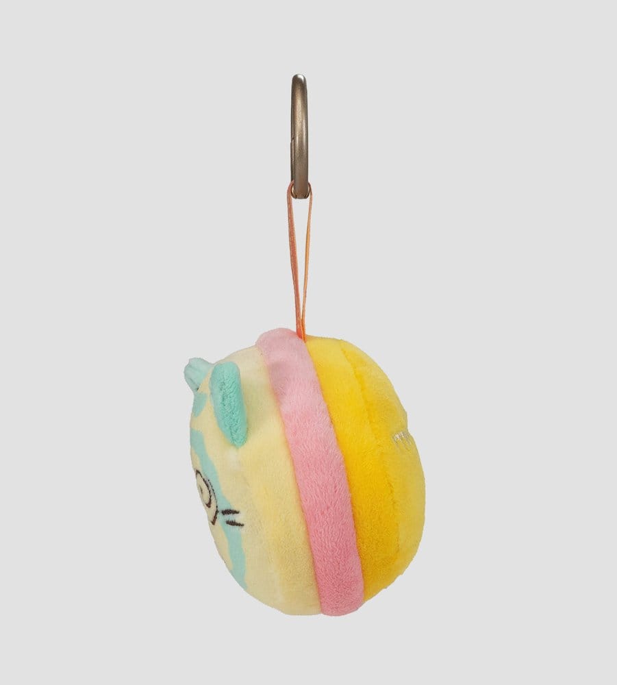 Meowcaron Colgante de bolso de peluche Spiral 7 cm
