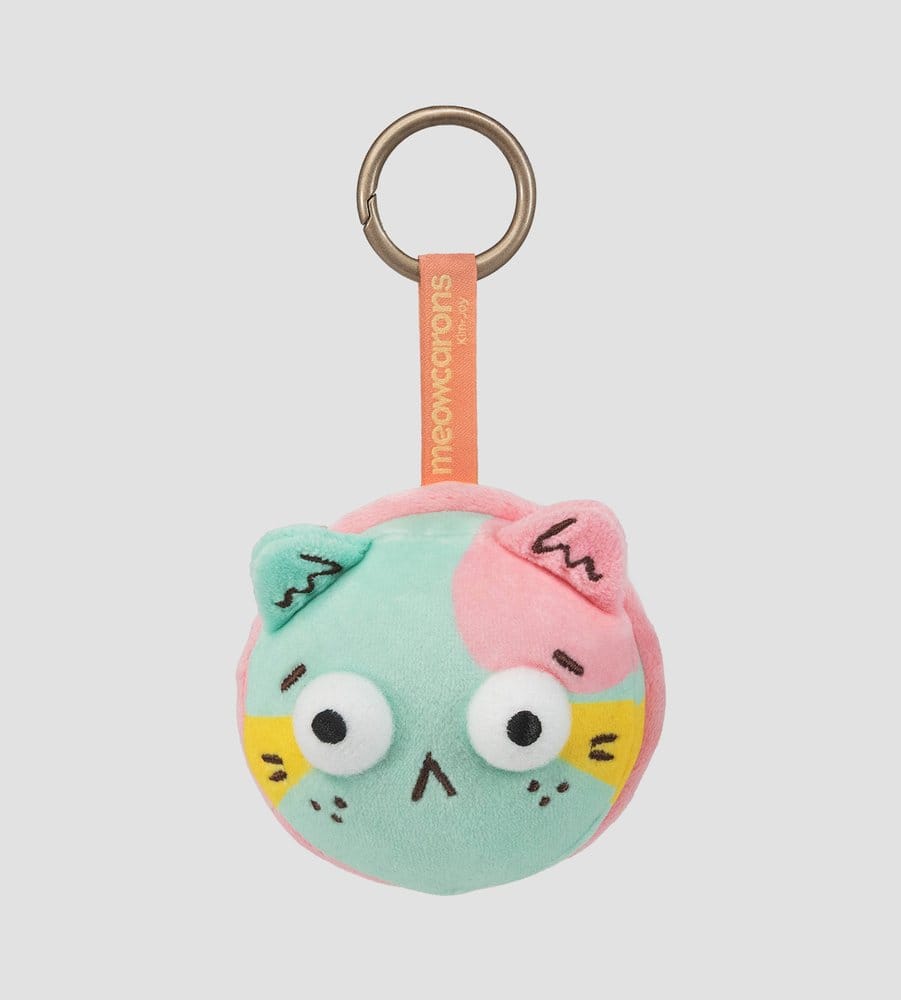 Meowcaron Colgante de bolso de peluche Scared 7 cm Frikytopia